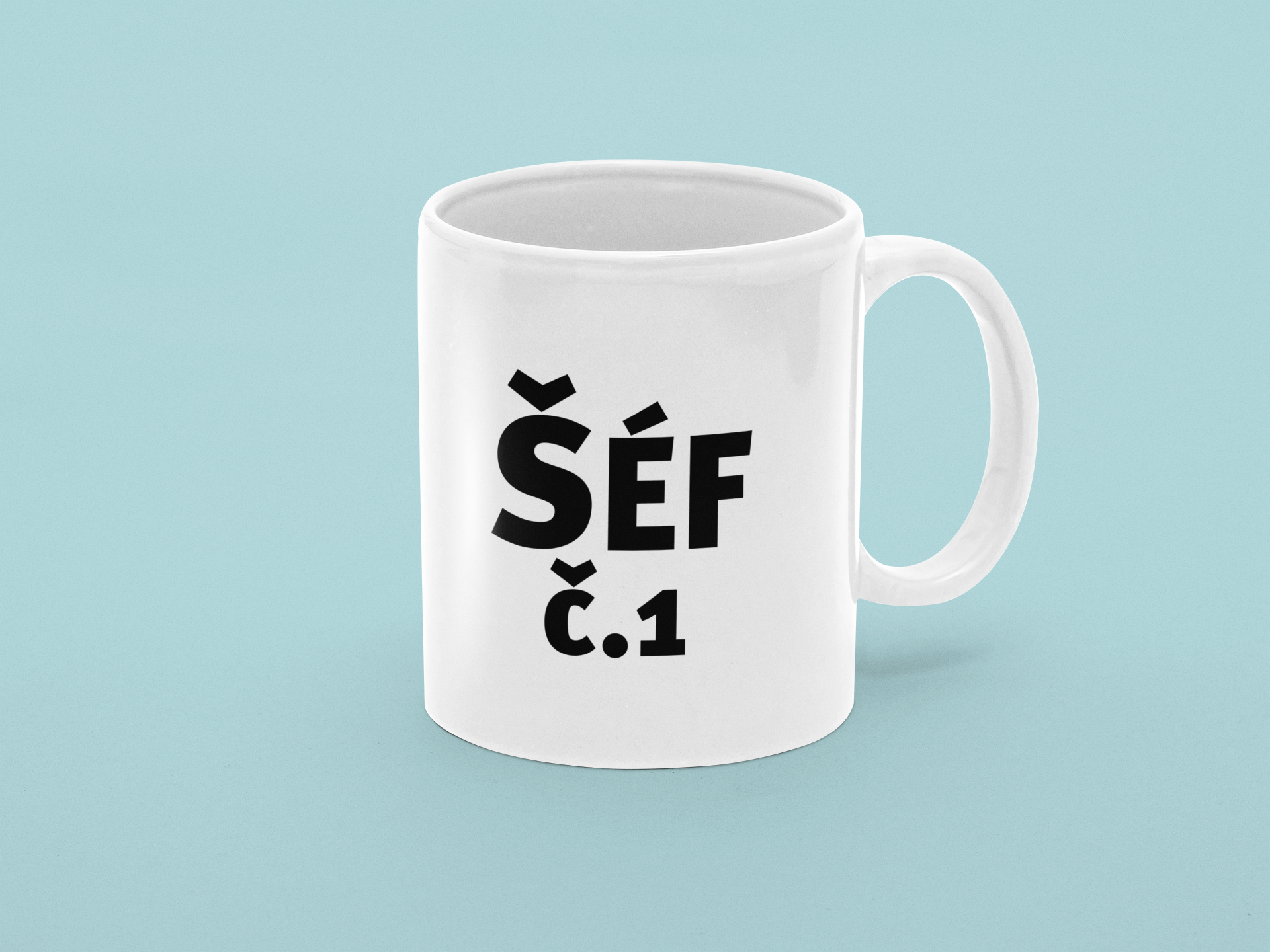 Hrnček "Šéf č. 1"