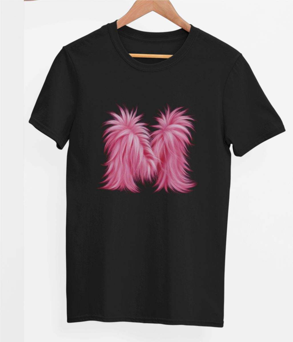 Čierne UNISEX tričko „Písmeno M“
