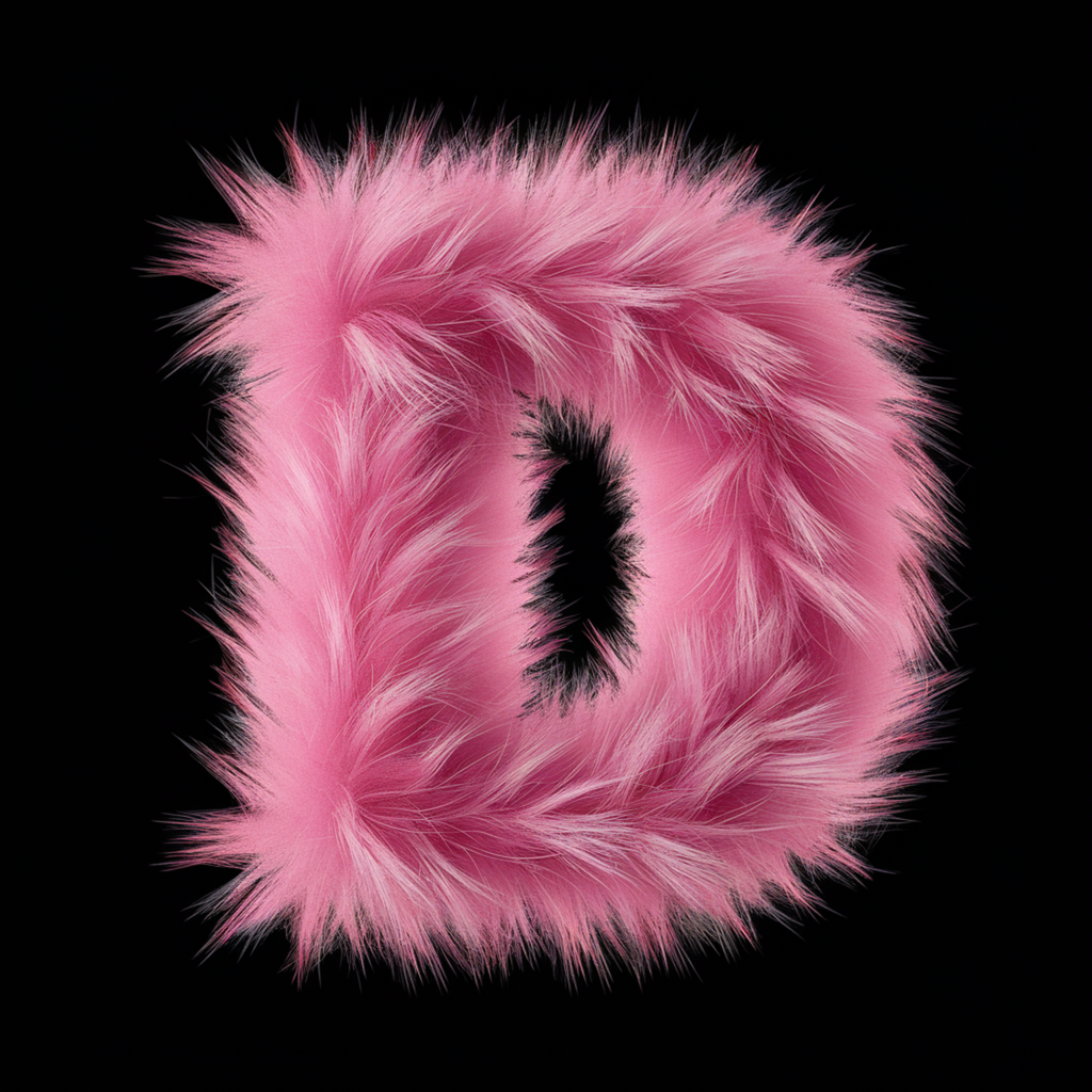 Čierny UNISEX pulóver „Písmeno D“