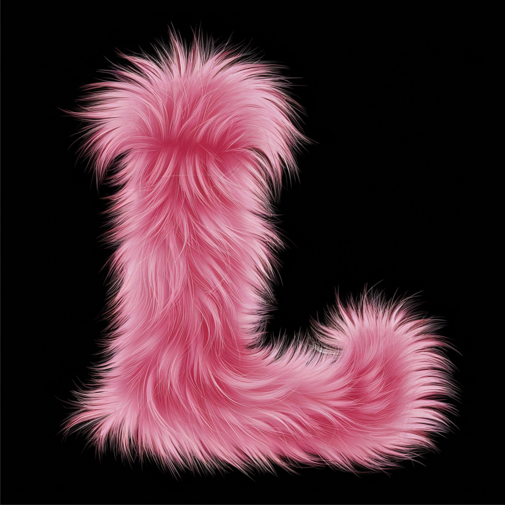 Čierny UNISEX pulóver „Písmeno L“