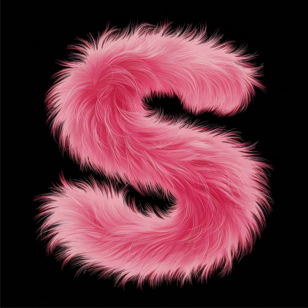 Čierny UNISEX pulóver „Písmeno S“