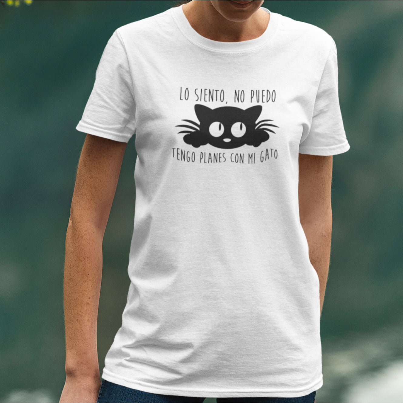 Biele UNISEX tričko „Lo siento“
