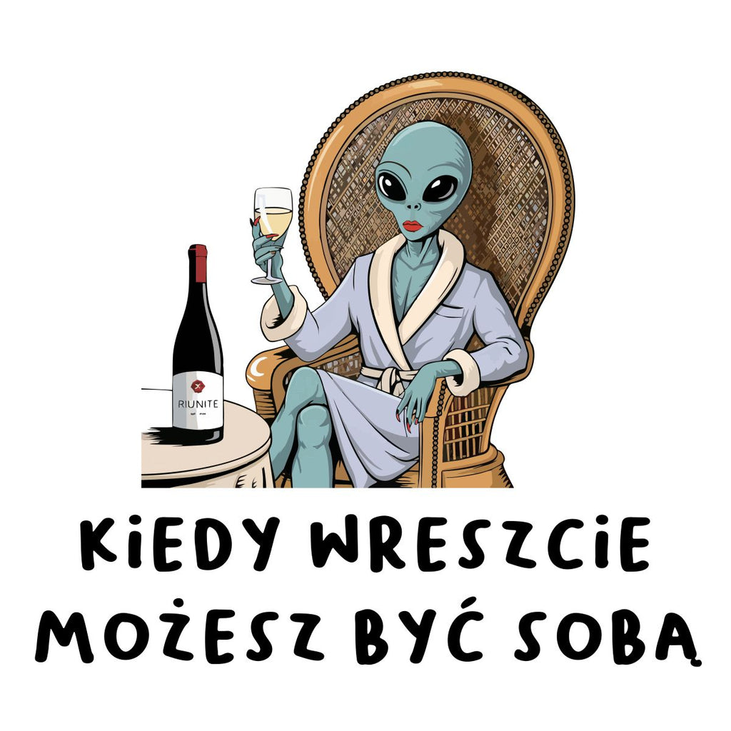Biele UNISEX tričko „Keď konečne môžeš byť sám sebou“