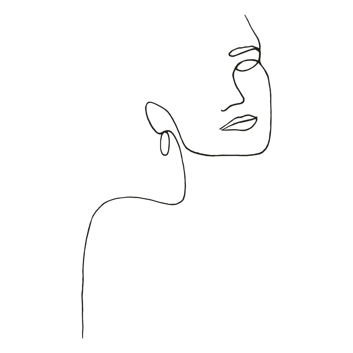 Biele tričko „Girl“