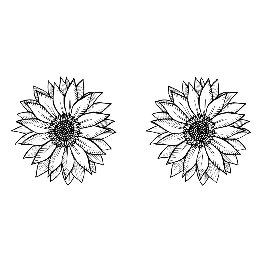 Biały T-shirt "Słoneczniki